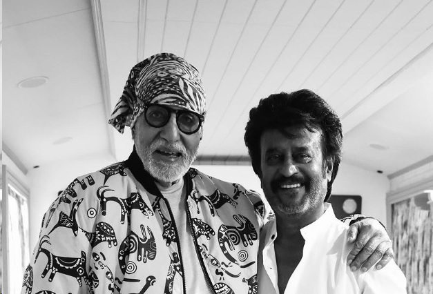Amitabh Bachchan and Rajinikanth reunite on set after 33 years 276 Amitabh Bachchan and Rajinikanth are reunited on sets after 33 years