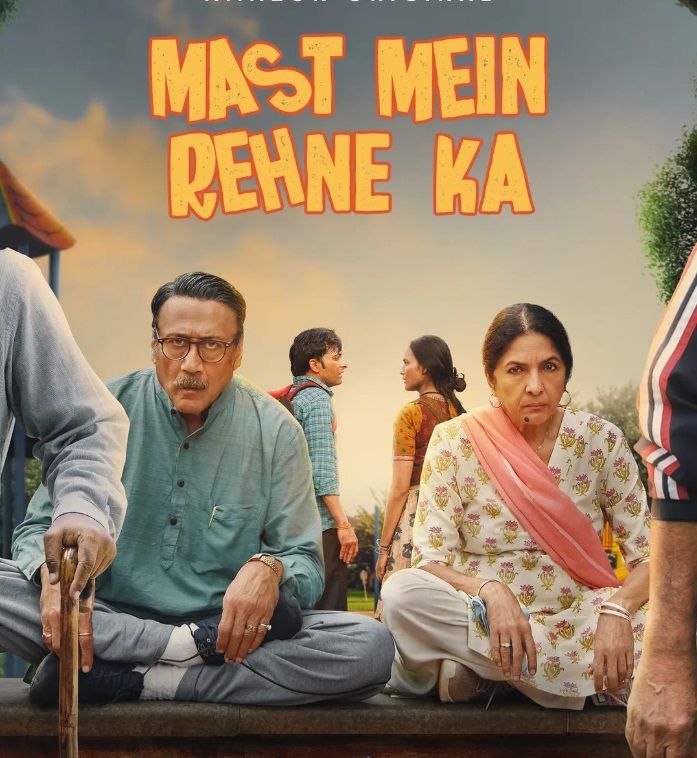 Mast Mein Rehne Ka: Jackie Shroff and Neena Gupta's film is now on OTT 276 Jackie Shroff and Neena Gupta's laughter-filled journey Mast Mein Rehne Ka is now streaming on Amazon Prime Video