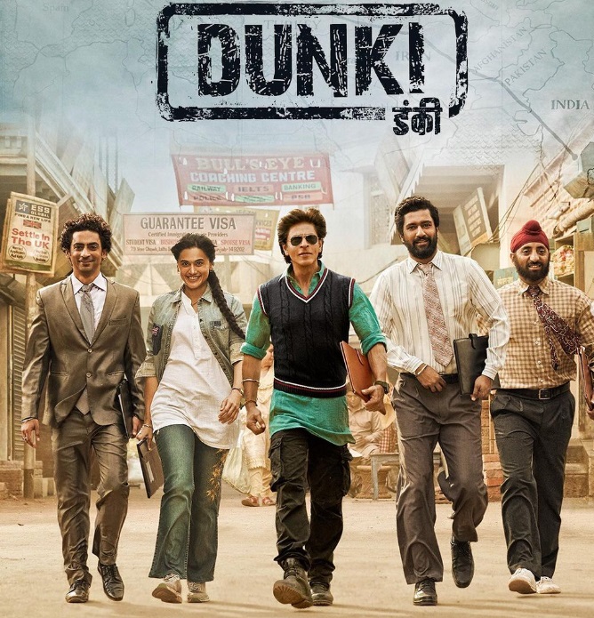 Dunki: Shah Rukh Khan's hilarious film is now on OTT 276 dunki